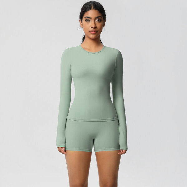 Tenue de sport vert élégant