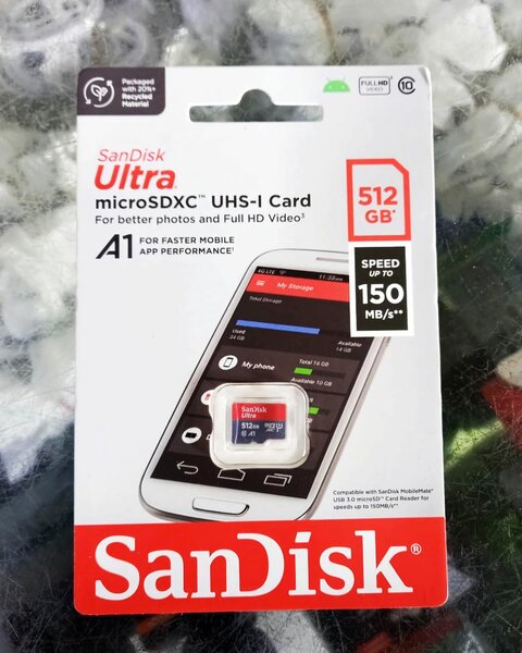 Carte SanDisk Ultra microSDXC 512GB