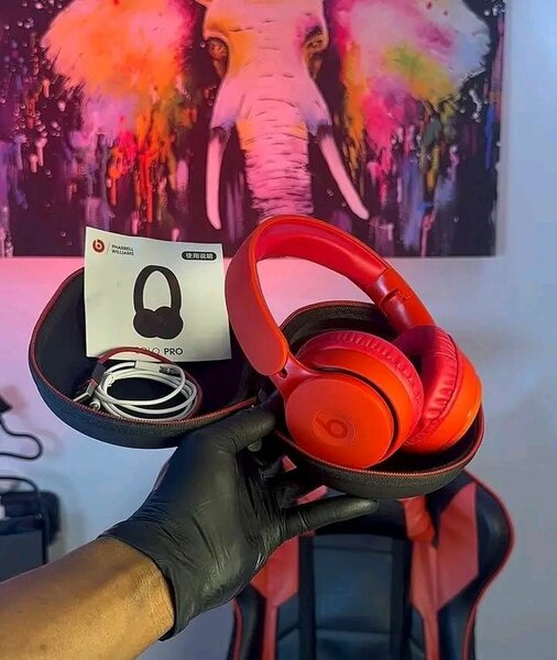 Casque Audio Bluetooth Rouge