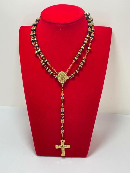 Chapelet religieux en métal