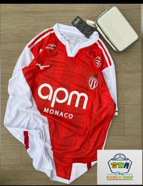 Maillot de Foot Monaco Rouge