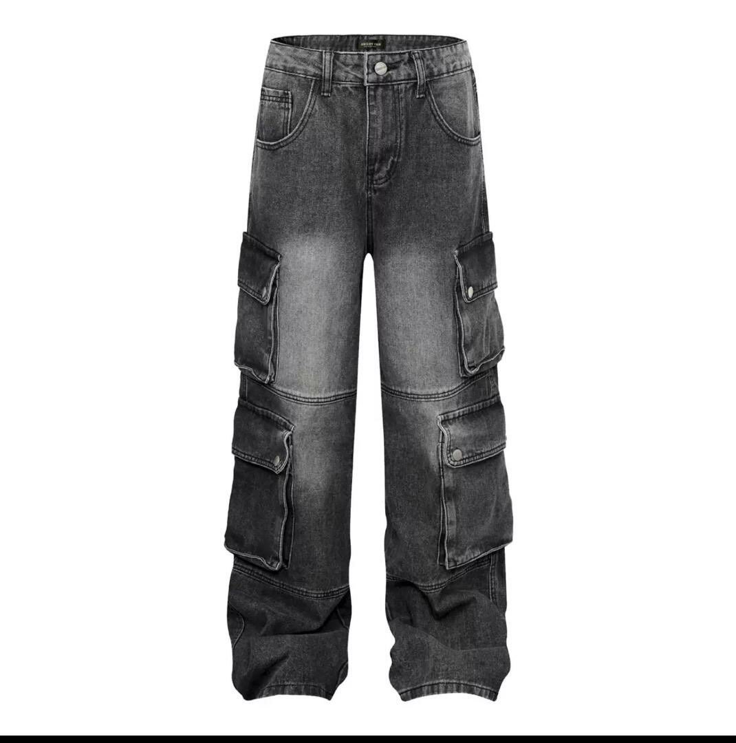 Pantalon cargo en jean style street