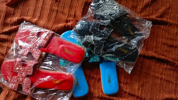 Sandales à strass Max