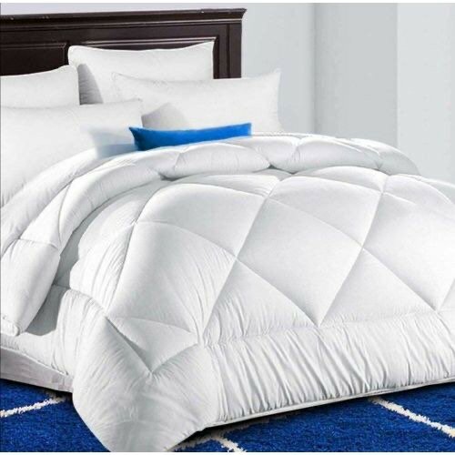 Double Bed Duvet/Comforter Set - 6 Piece - White