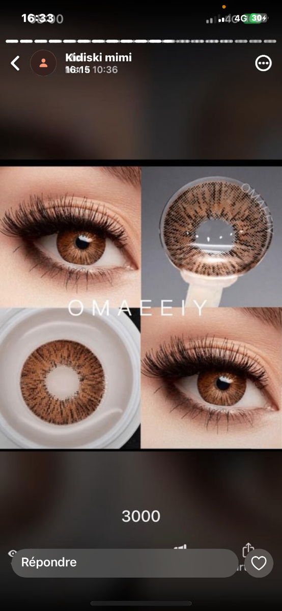 Lentilles de Contact Colorées