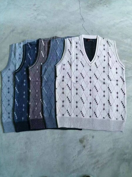 Gilet homme en maille chic