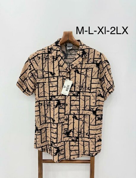 Chemise Homme Imprimé Abstrait