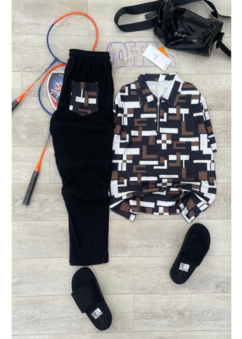 Ensemble Sportif Homme Élégant