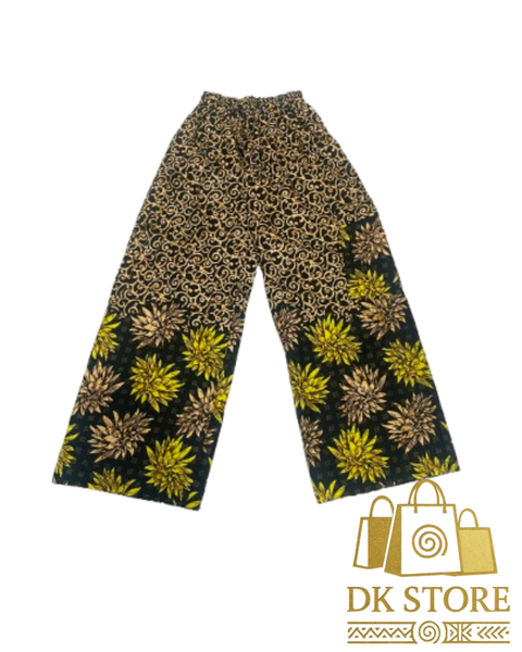 Pantalon imprimé pagne