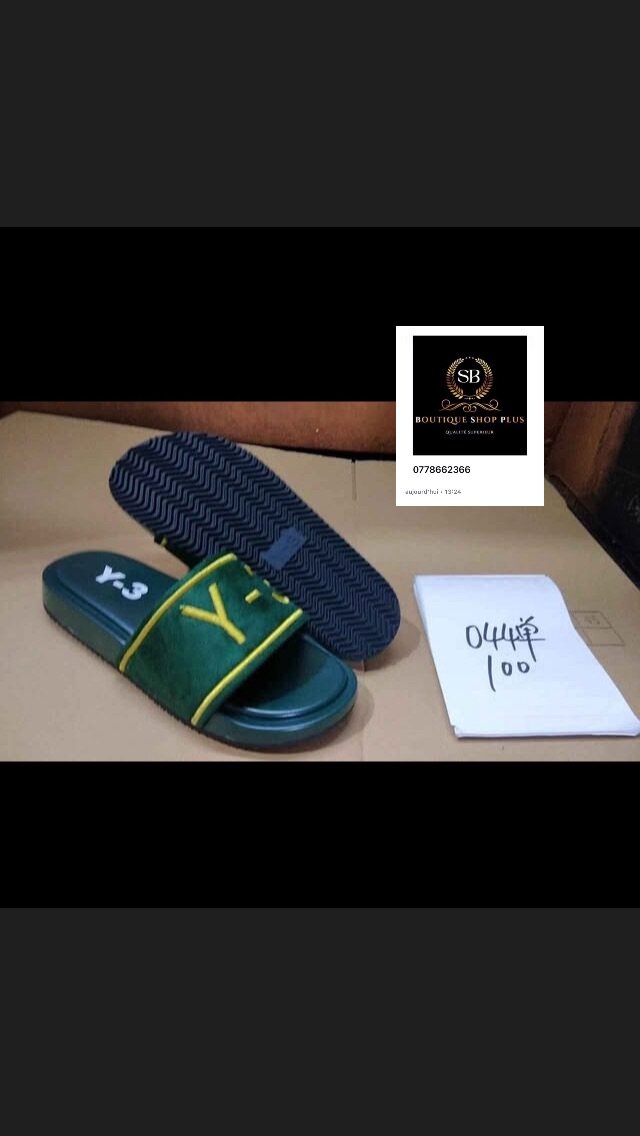 Sandales Y3 authentique semelle en gomme