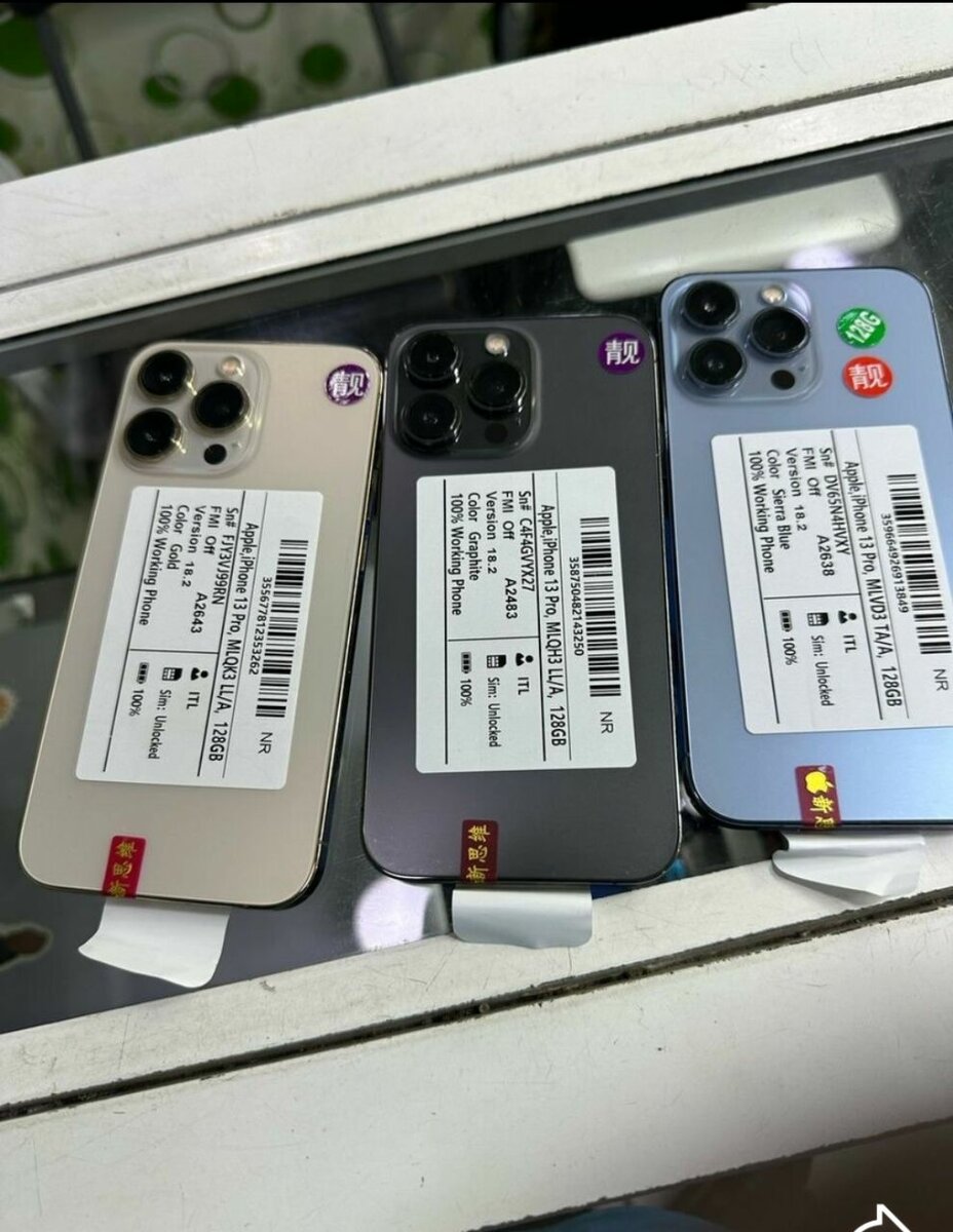 Smartphones modernes élégants