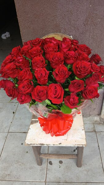 Bouquet de Roses Rouges