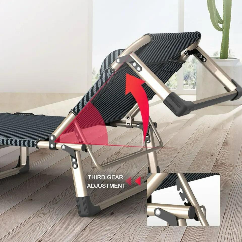 Lit simple pliant avec matelas souple,