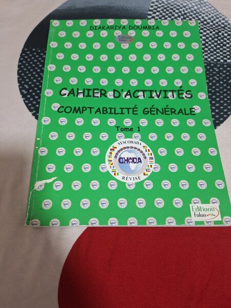 Cahiers d'activité Comptabilité Générale OHADA