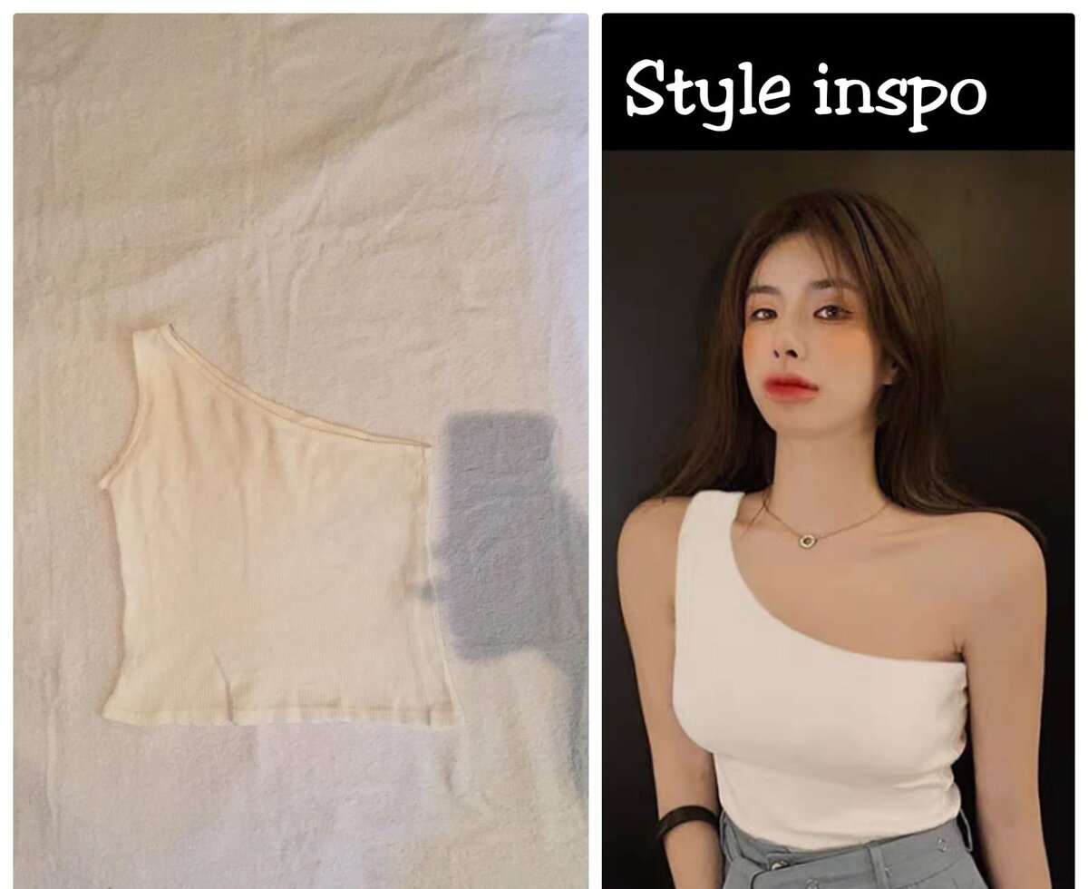 Salaula crop tops and tops