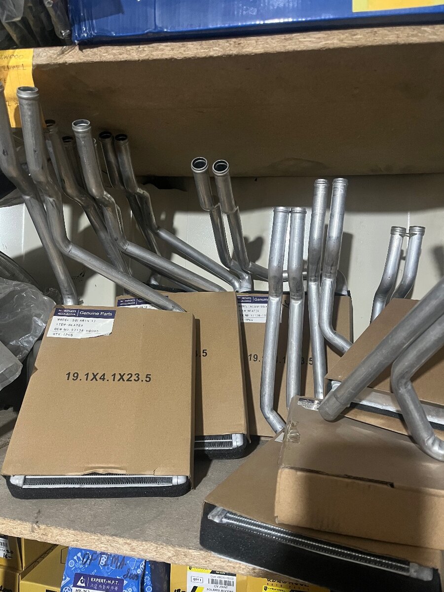 Радиатор печки на Hyundai и Kia