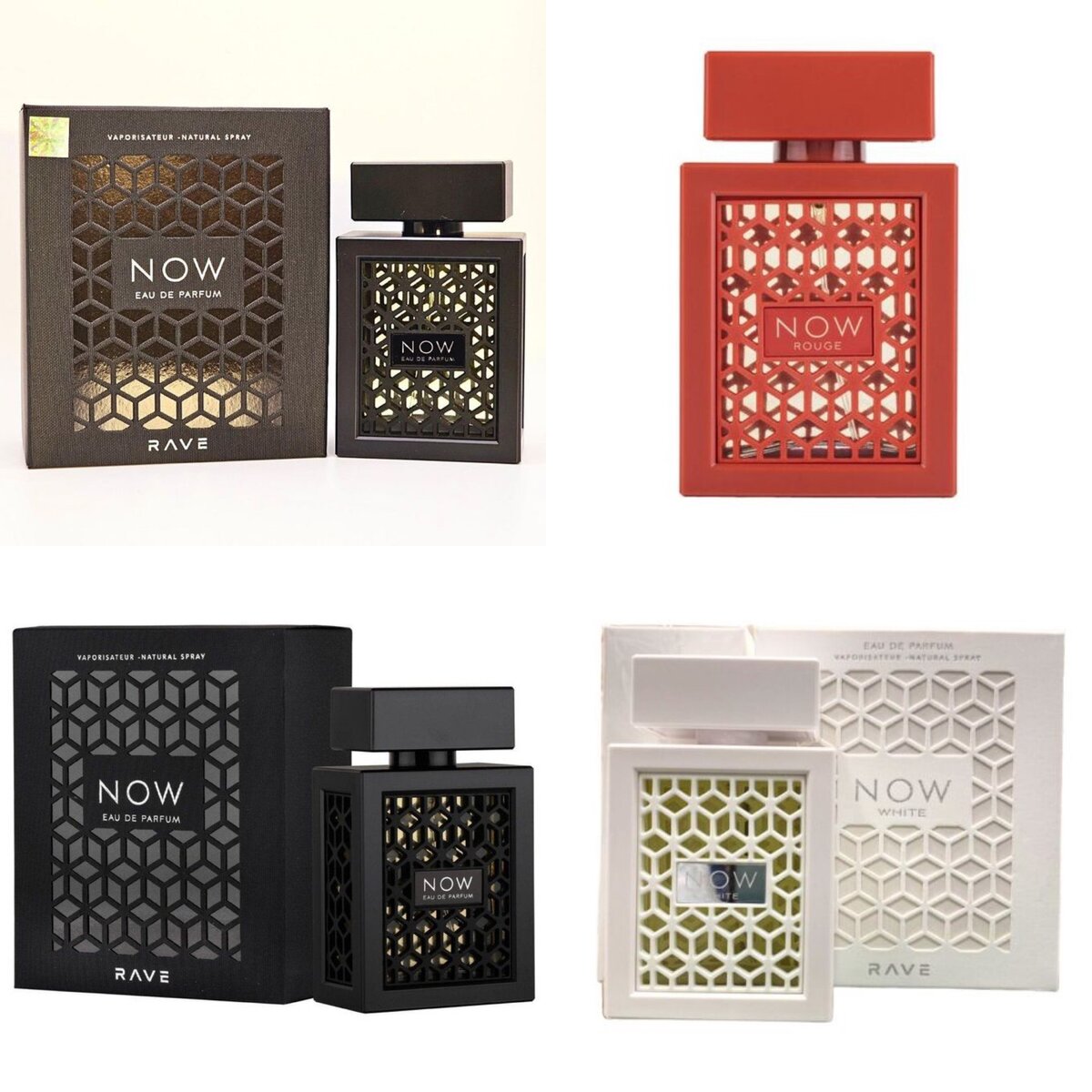 Now rave different flavors