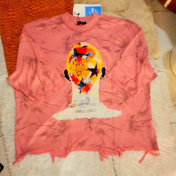 T-shirt unisexe imprimé artistique