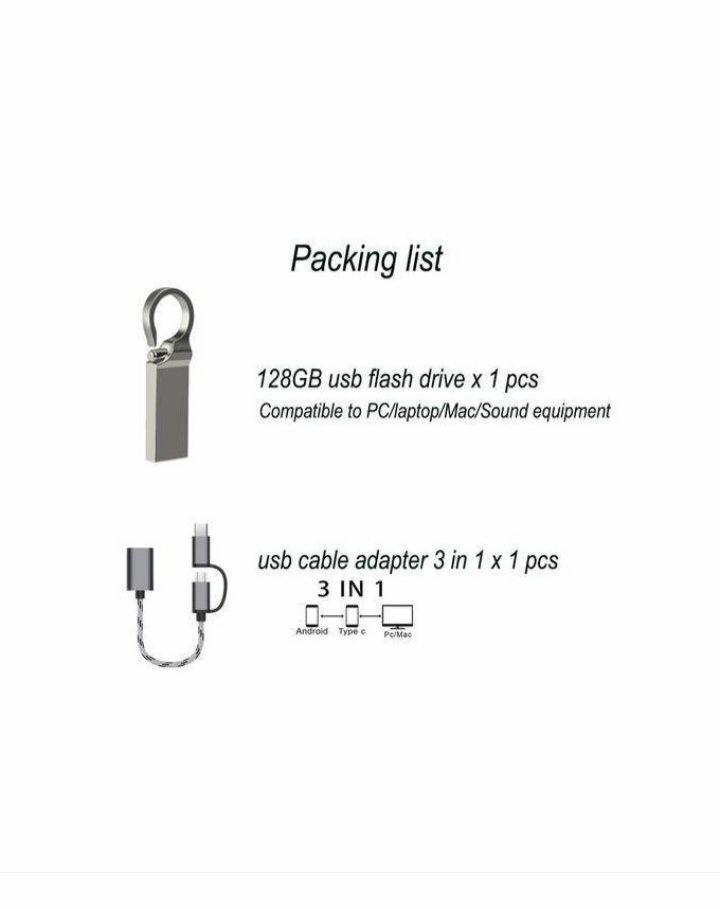 Adaptateur USB-C 3-en-1