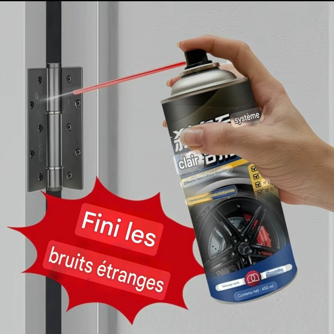 Nettoyant freins antirouille multifonction