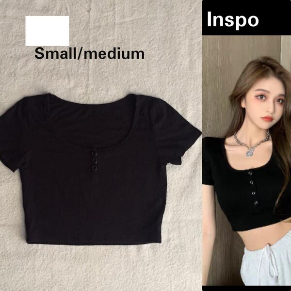 Salaula crop tops and tops