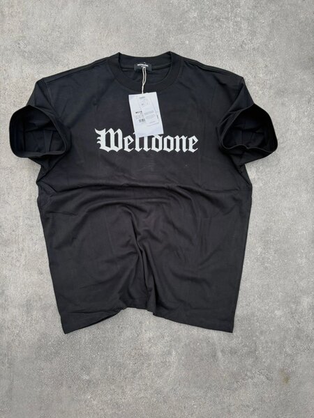 T-shirt noir We11done