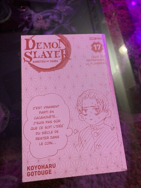 Demon Slayer Tome 17 Manga