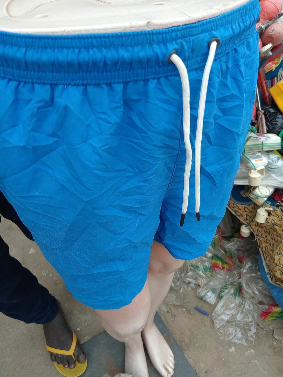 Shorts de sport bleu