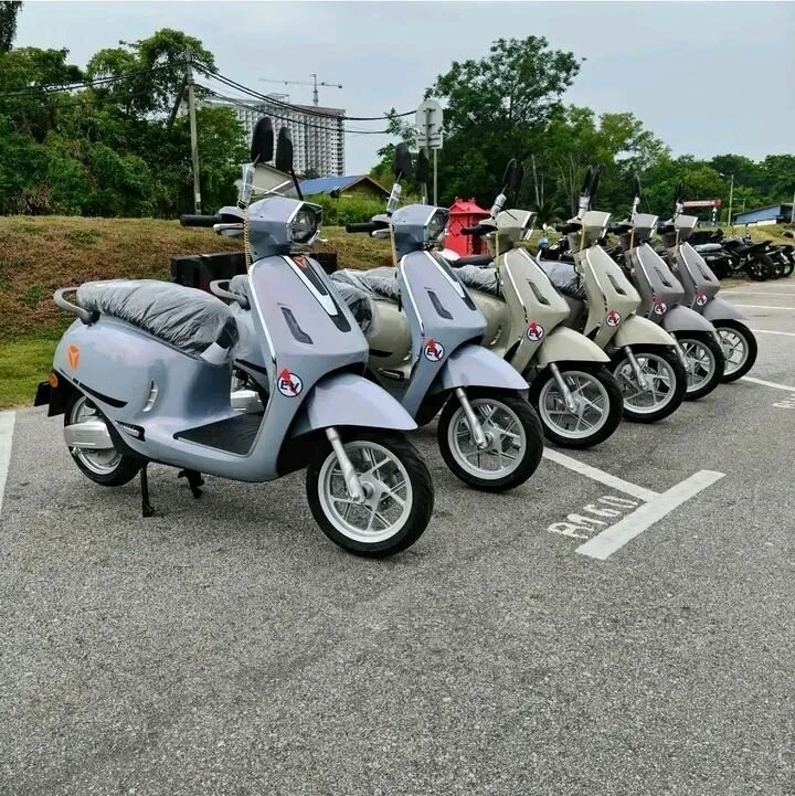 Scooter électrique moderne