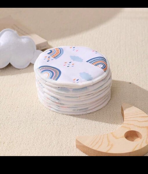 Coussinets d'allaitement réutilisables doux