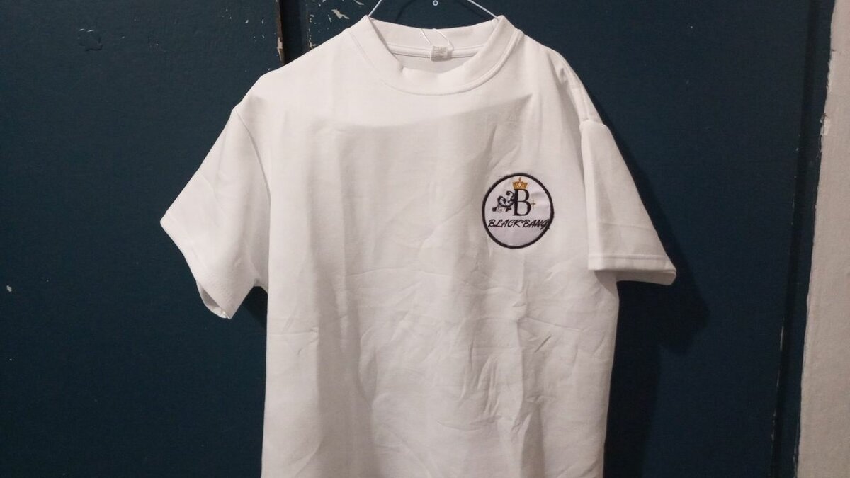 T-shirt blanc BLACK°BANG