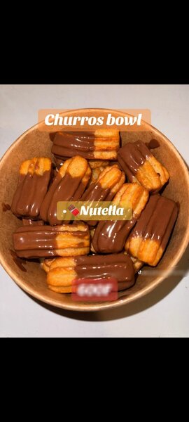 Churros gourmands avec Nutella