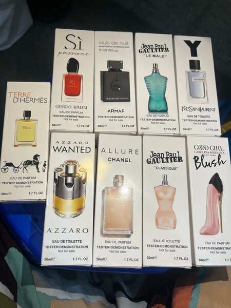 Testeurs de parfums de marque