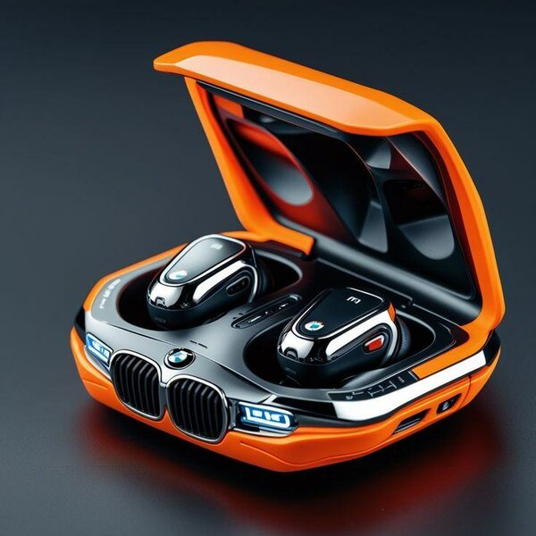 Écouteurs sans fil personnalisés en forme de voiture