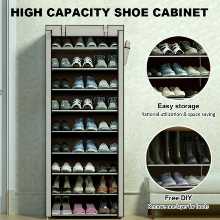 Armoire à chaussures haute capacité