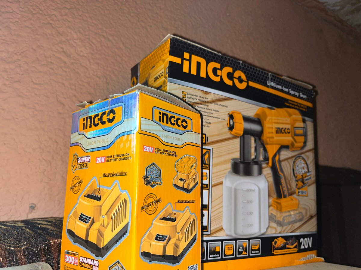 Pulvérisateur à batterie Ingco 20V