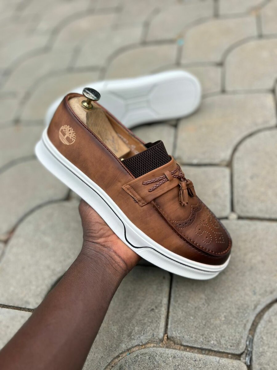 Mocassins en cuir élégants