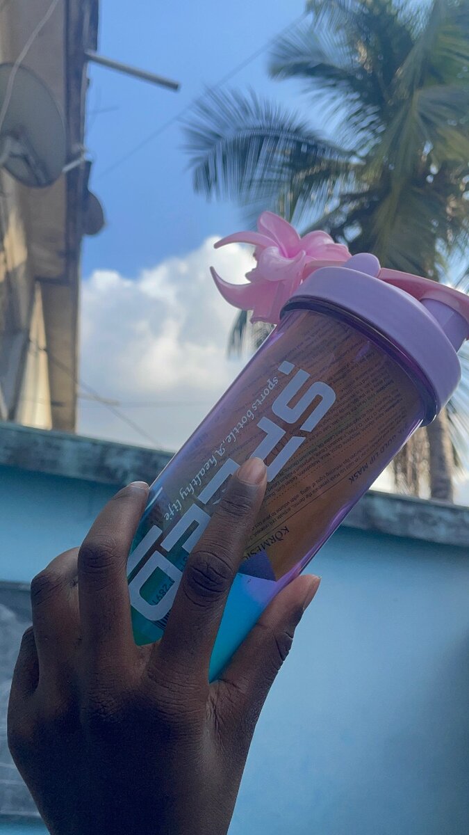 Shaker Coloré avec Fleur