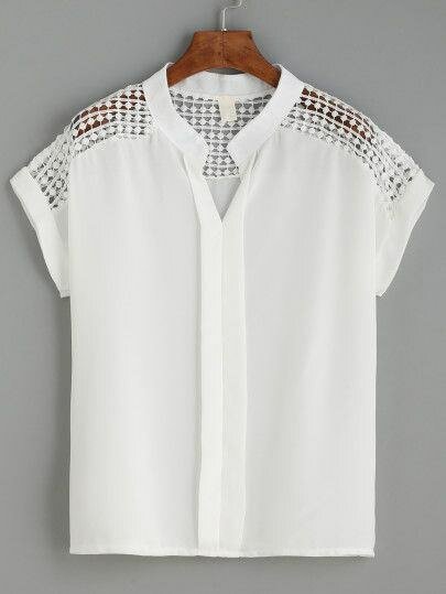 Blouse élégante blanche