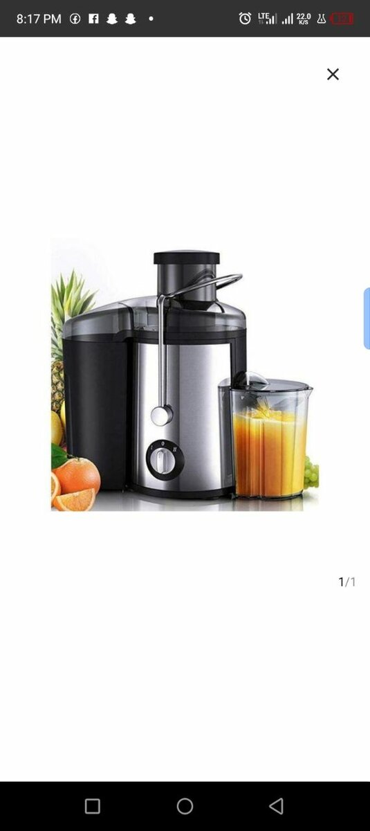 Quality juicer