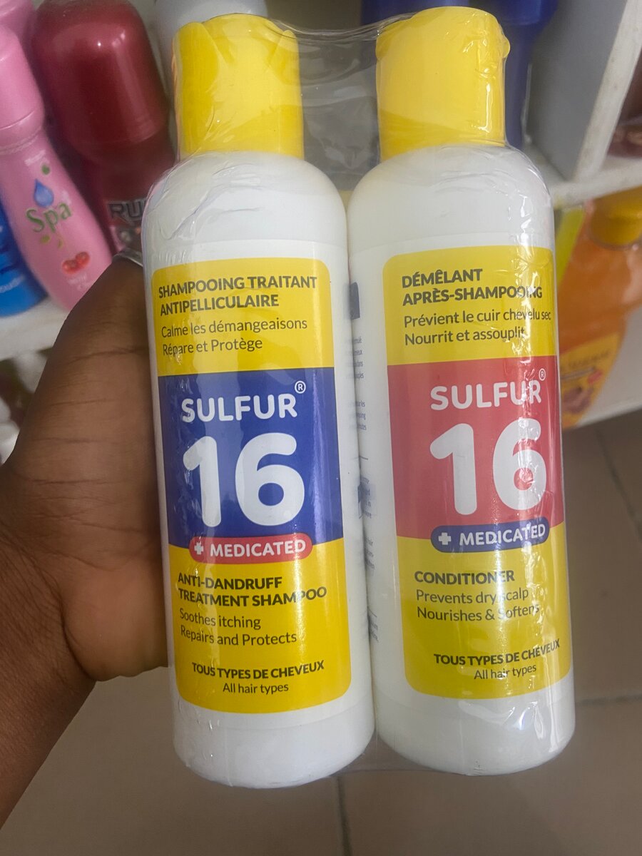 SULFUR 16 Shampoo et Après-shampooing