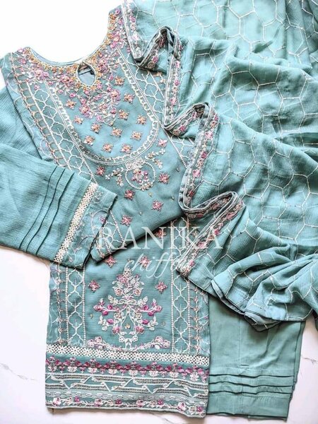 3pc ladies ready made suits