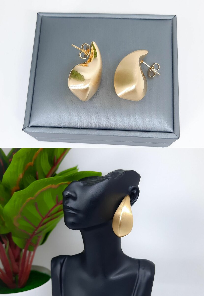 Boucles d'oreilles plaqué Or