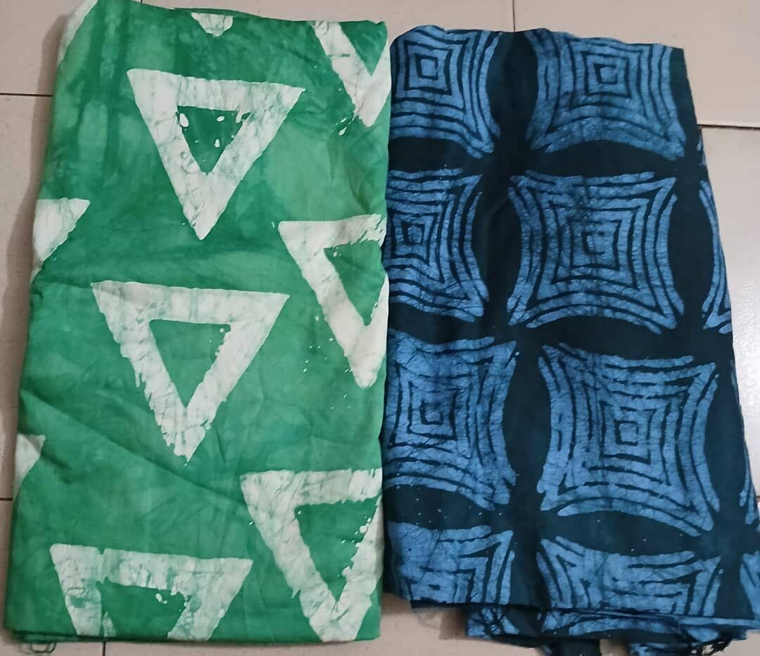 Étoffes en tissu batik