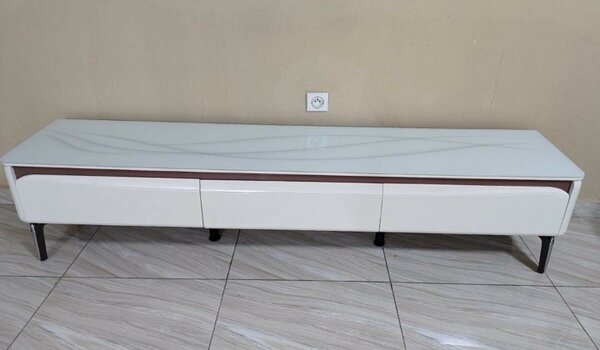 Meuble TV moderne blanc