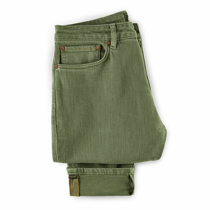 Green jeans