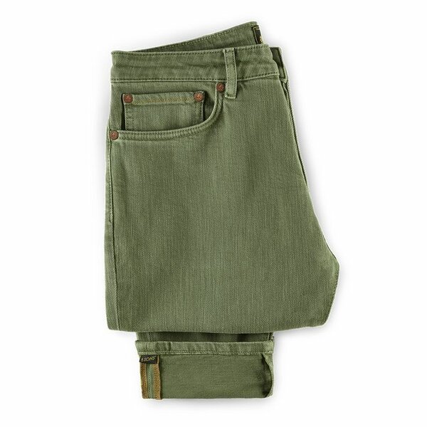 Green jeans