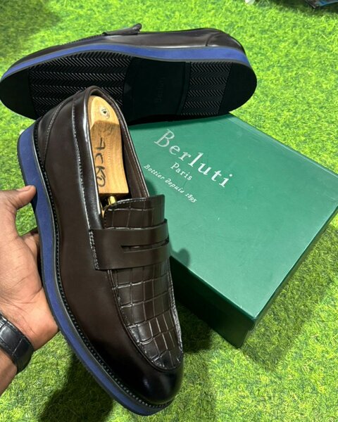 Mocassins en cuir Berluti