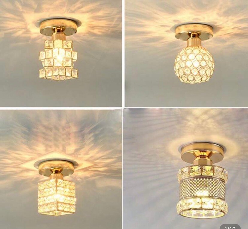 Plafonnier LED Cristal Design