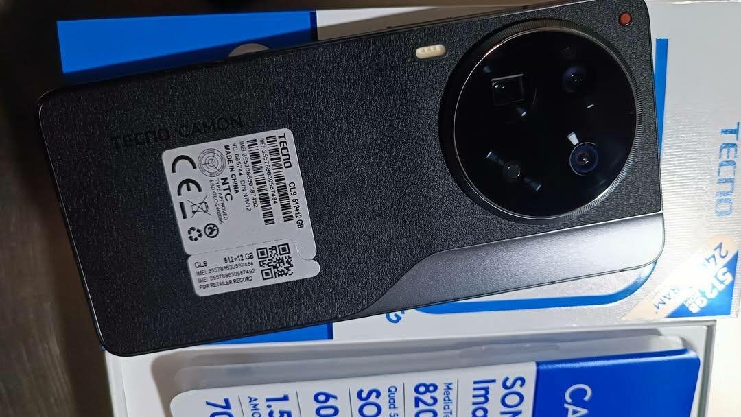 TECNO CAMON 30 Première 5G 512GB 24GB RAM  copy dubaï